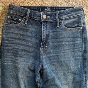 Hollister Women's High Rise Jeans - Dark Blue